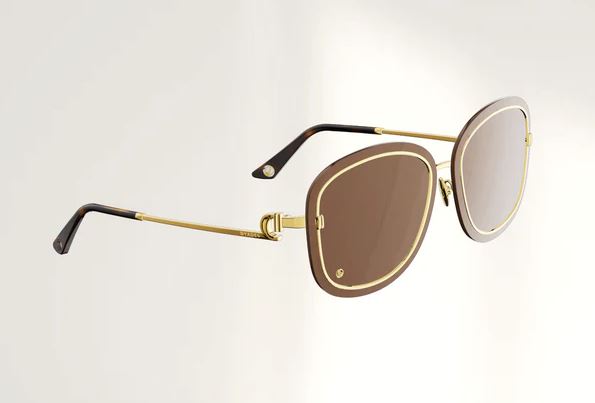 L&rsquo;or dans les lunettes : une touche de prestige